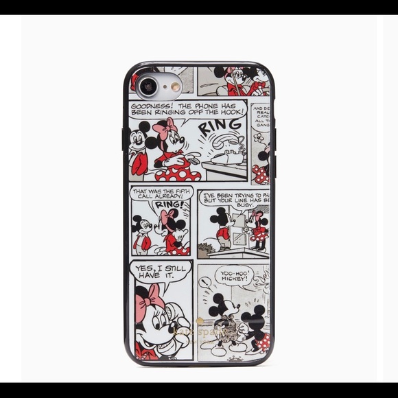 kate spade Accessories - Kate Spade Minnie Mouse Comic IPhone SE 7&8 Case